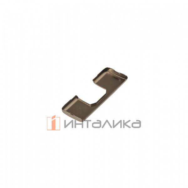 Накладка декоративная на чашку петли Фирмакс Смартлайн / Firmax Smartline, Клип-он / Clip-on, сталь, черный никель