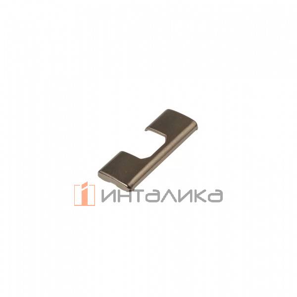 Накладка декоративная на чашку петли Фирмакс Смартлайн / Firmax Smartline, Клип-он / Clip-on, сталь, черный никель