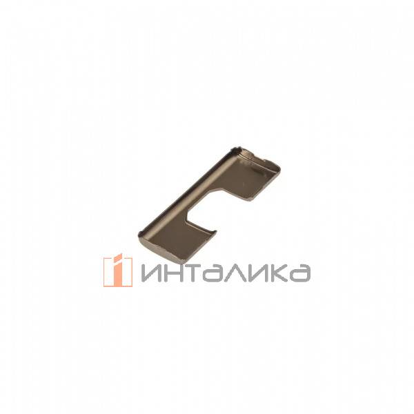 Накладка декоративная на чашку петли Фирмакс Смартлайн / Firmax Smartline, Клип-он / Clip-on, сталь, черный никель