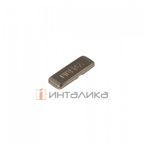 Накладка декоративная на плечо петли Фирмакс Смартлайн / Firmax Smartline, Клип-он / Clip-on, сталь, черный никель