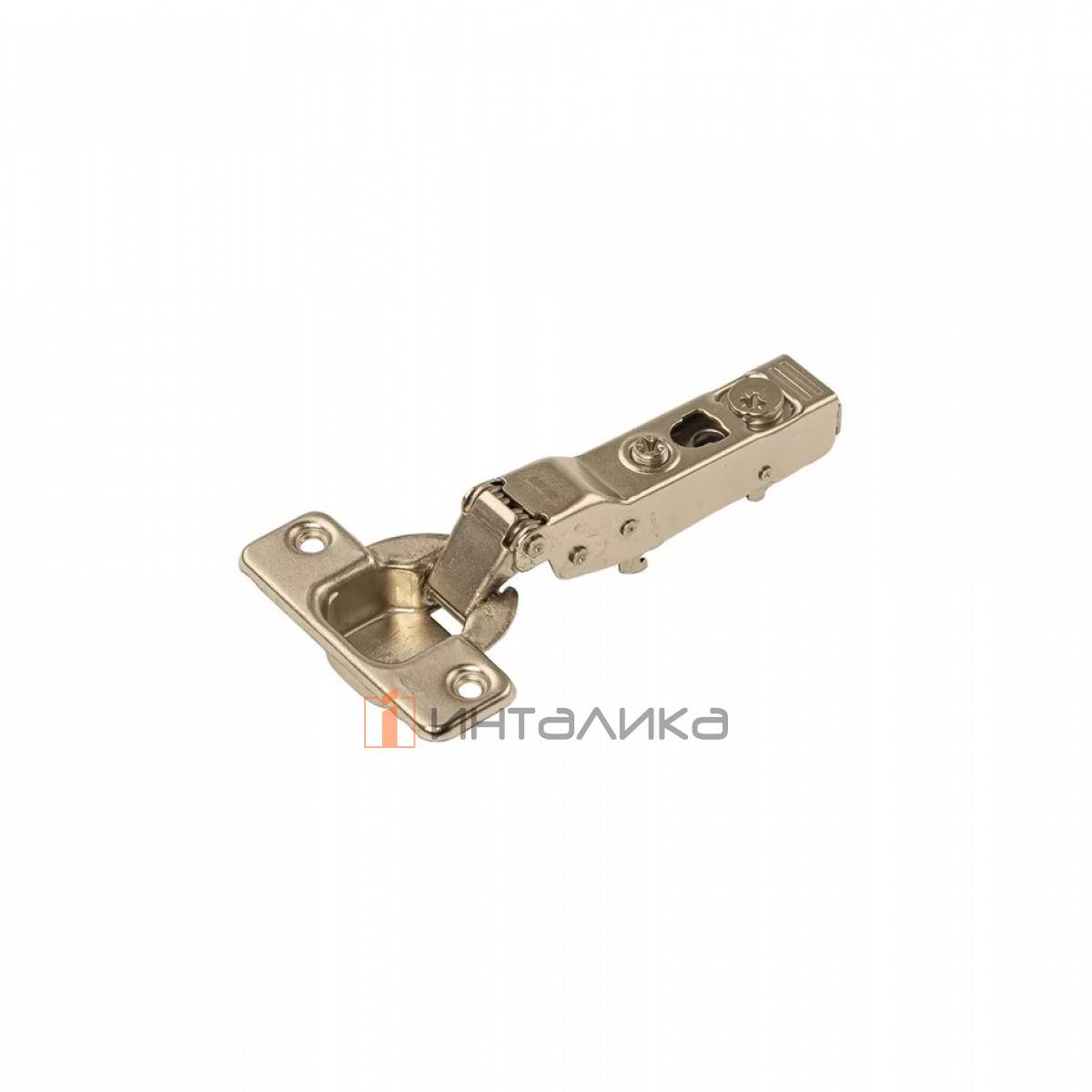 Петля для смежных дверей Firmax Click-on 2.0, с доводчиком, угол открывания 110, 48мм