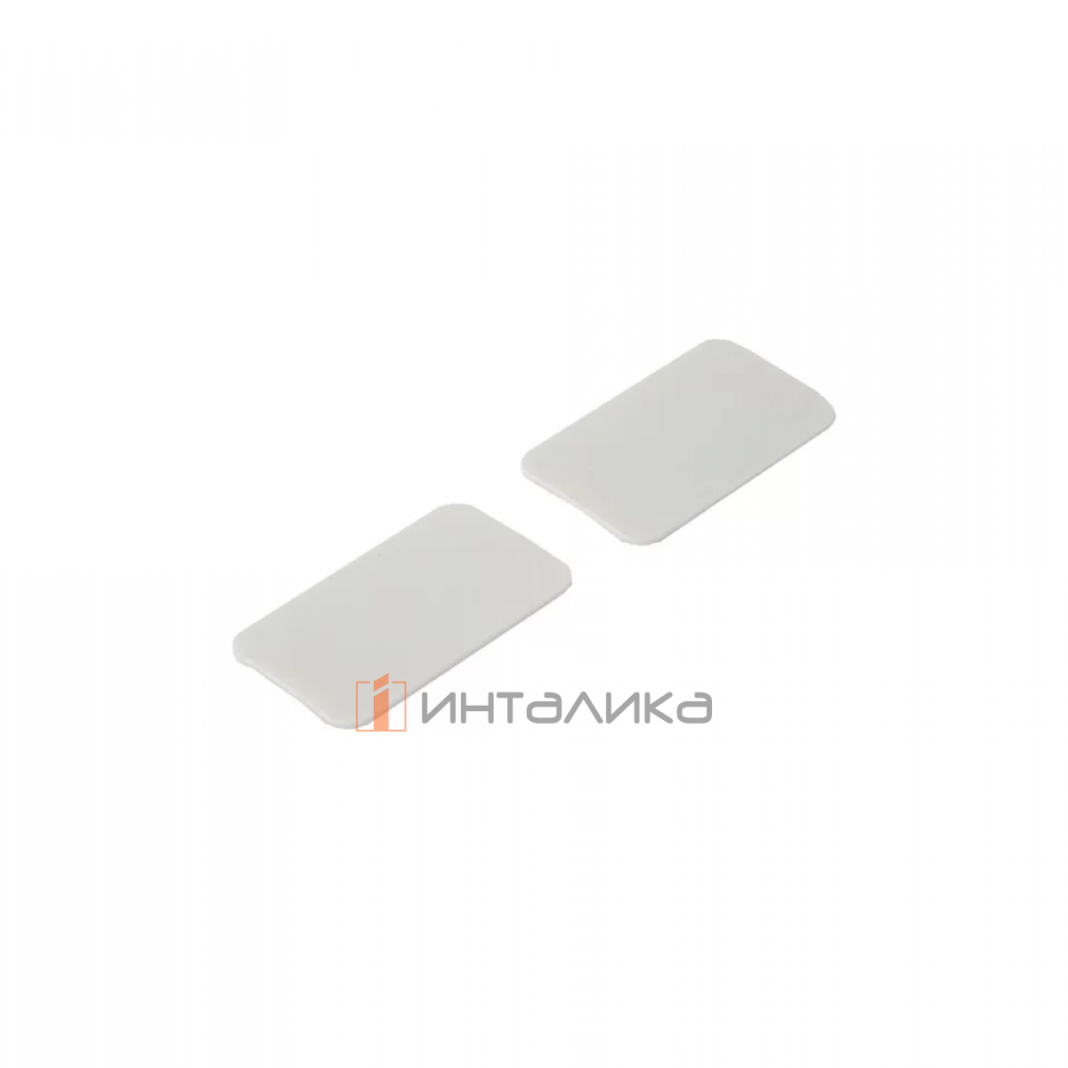 Комплект заглушек FIRMAX для ящика Slimline, без логотипа, пластик, перламутр