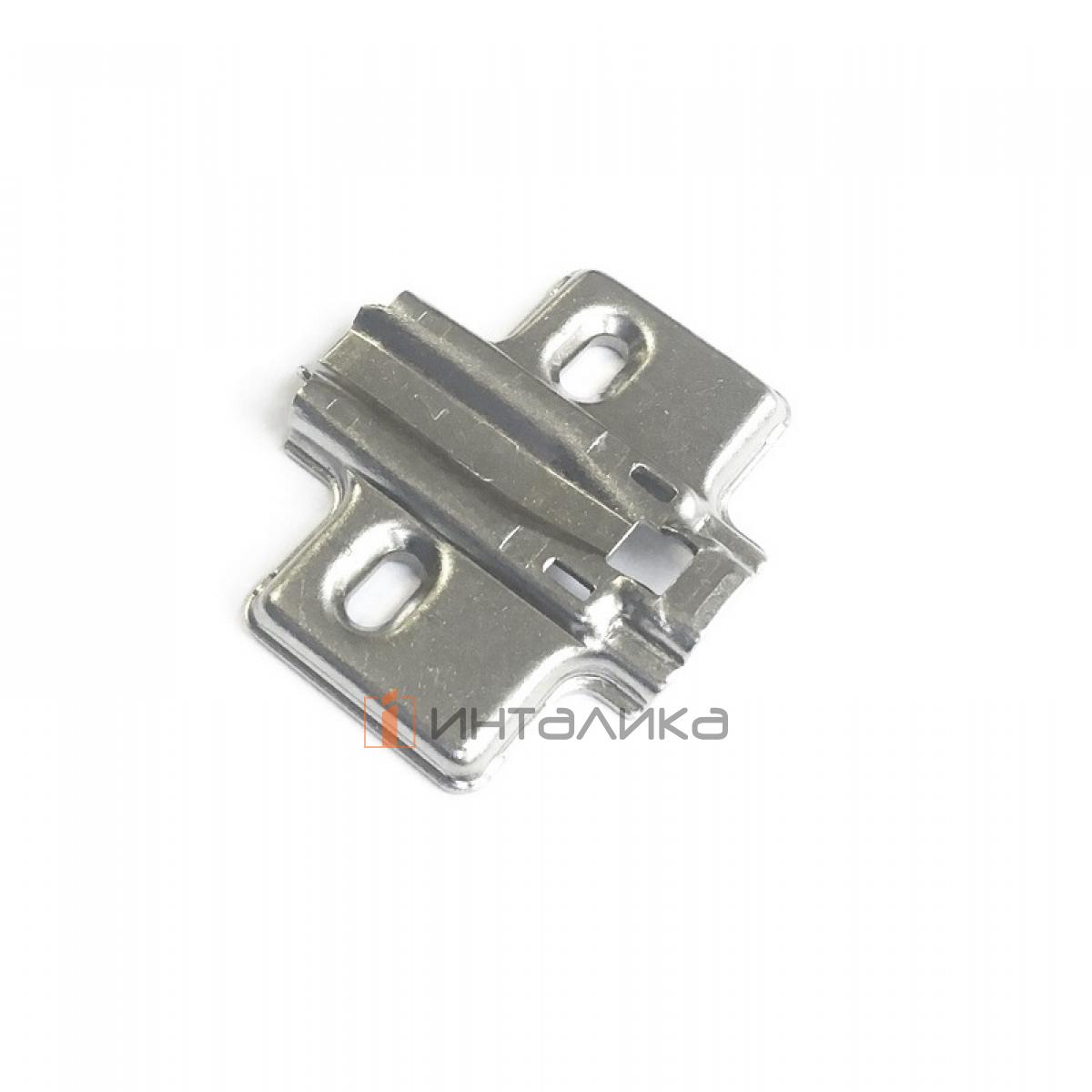 Крестовая монтажная планка SAMET Master, L37, D7, под саморез, никель