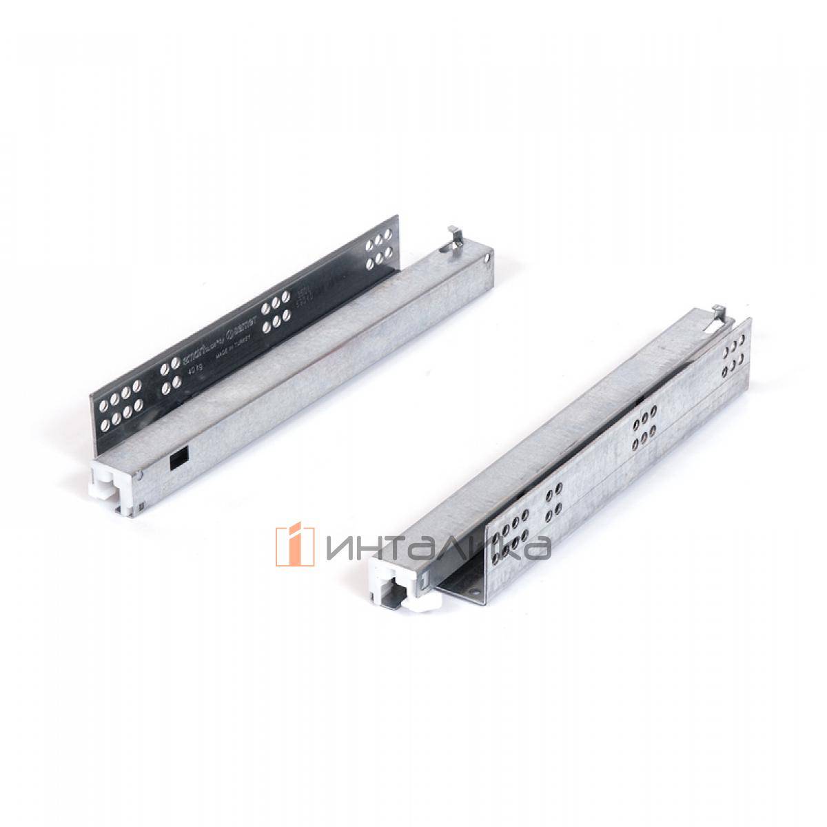 Комплект направляющих САМЕТ Смарт Слайд / SAMET Smart Slide, полное выдвижение, открывание от нажатия / плавное закрывание, NL350, G40