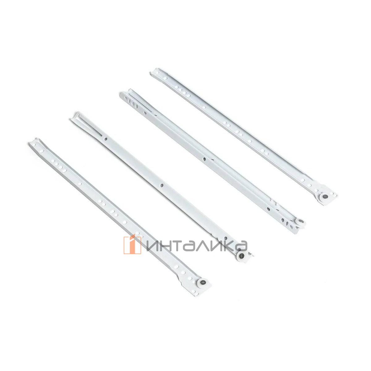 Комплект роликовых направляющих САМЕТ / SAMET, NL550, G25, белый