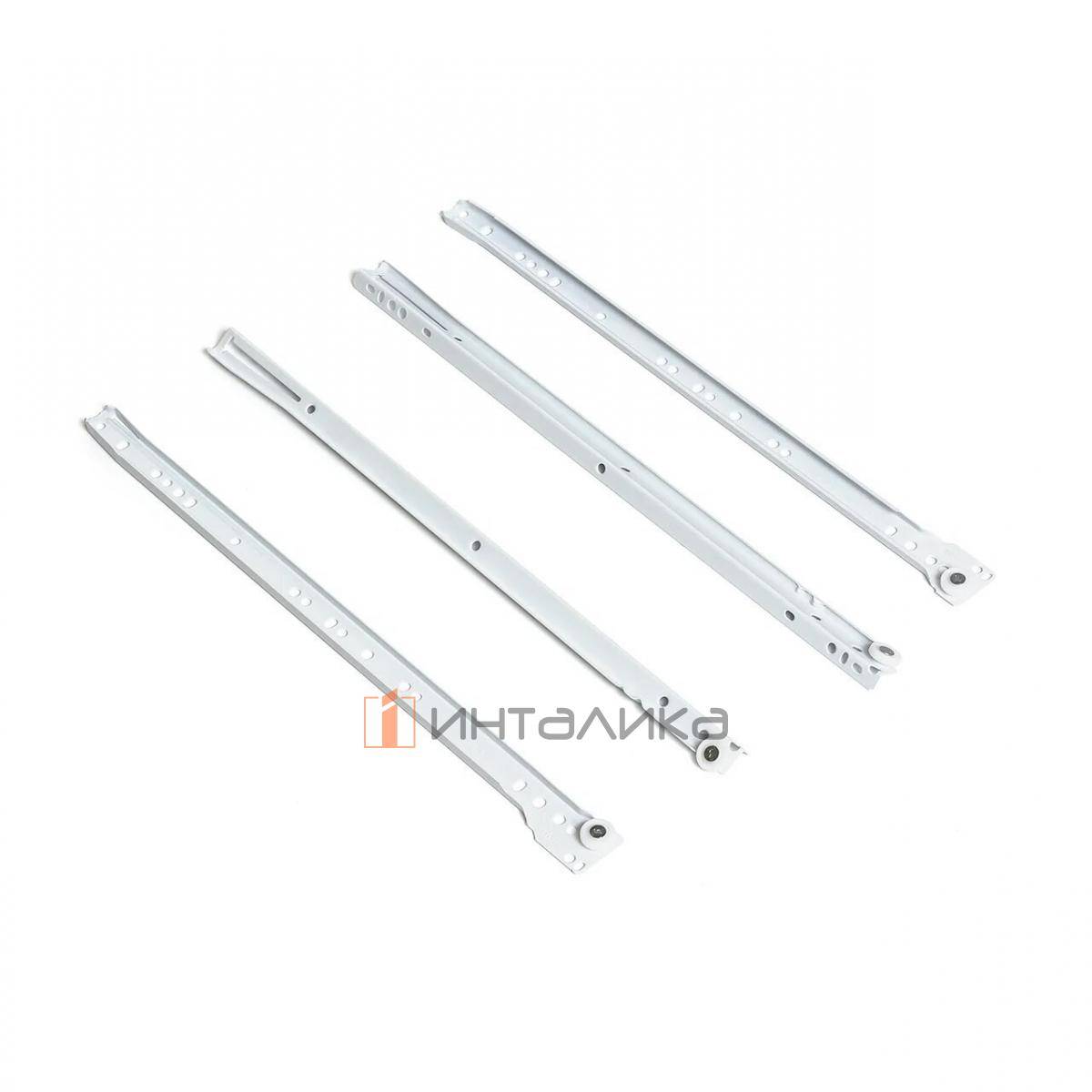 Комплект роликовых направляющих САМЕТ / SAMET, NL300, G25, белый