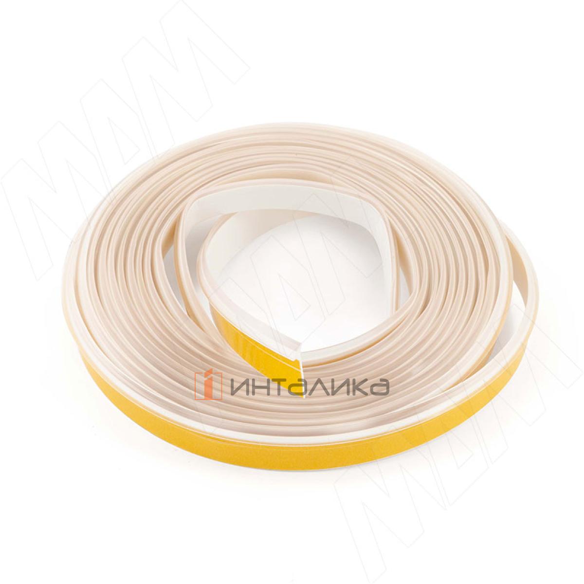 Плинтус уплотнительный универсальный со скотчем, 5 м., прозрачный