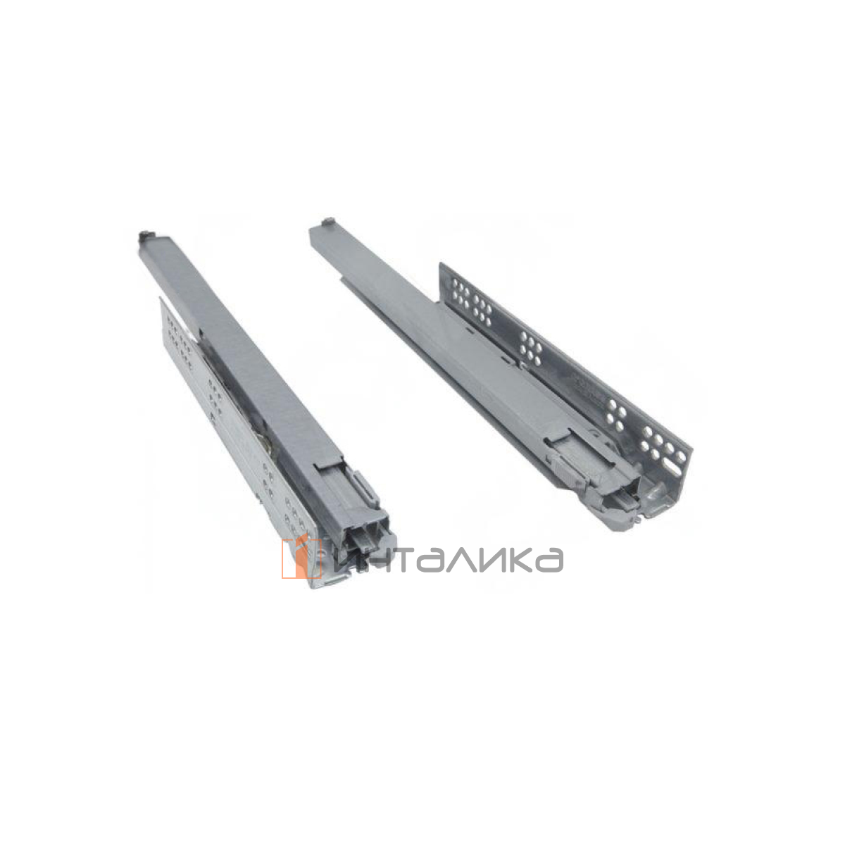 Комплект скрытых направляющих GRASS Dynamoov, Soft-close, полное выдвижение, NL350, G30