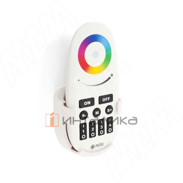 Смарт / Smart, Пульт дистанционного управления контроллером для RGB, RGBW, RGBCCT ленты, сенсорный, 4 зоны, 2.4 ГГц