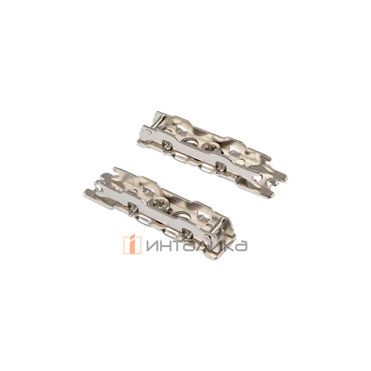 Комплект монтажных планок для петель без пружины 120° для складного подъемного механизма DTC Top Stay ST