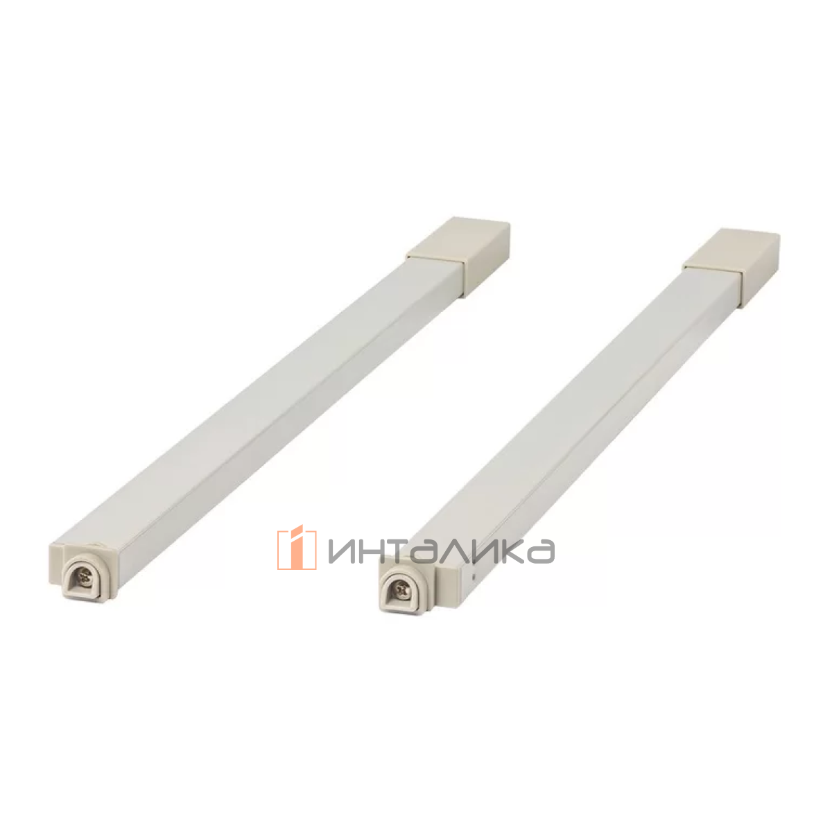 Комплект квадратных рейлингов DTC Dragon Box, NL500, крепление под муфту, серый