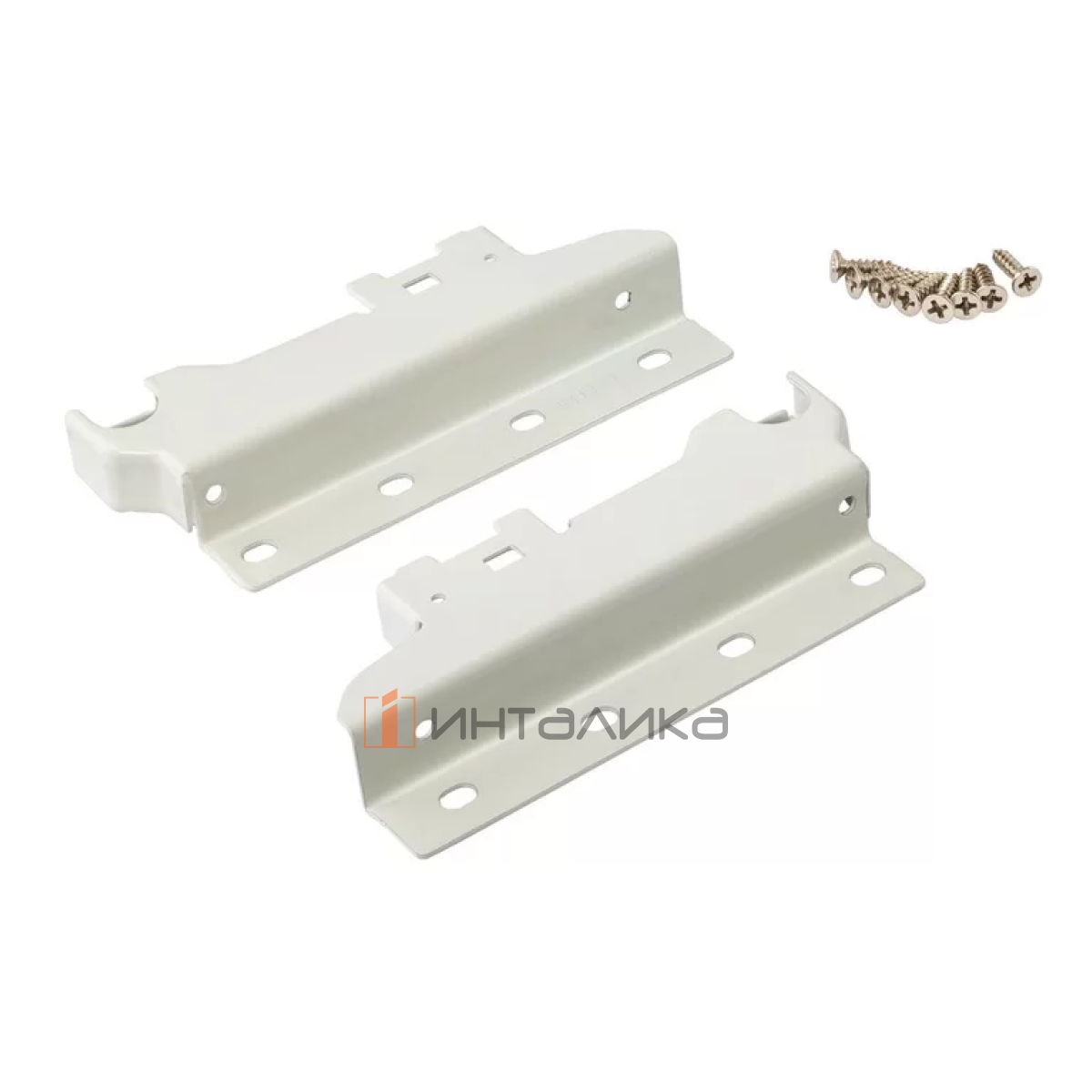 Комплект соединителей задней стенки DTC для ящика Dragon Box с 1 рейлингом, H135, белый