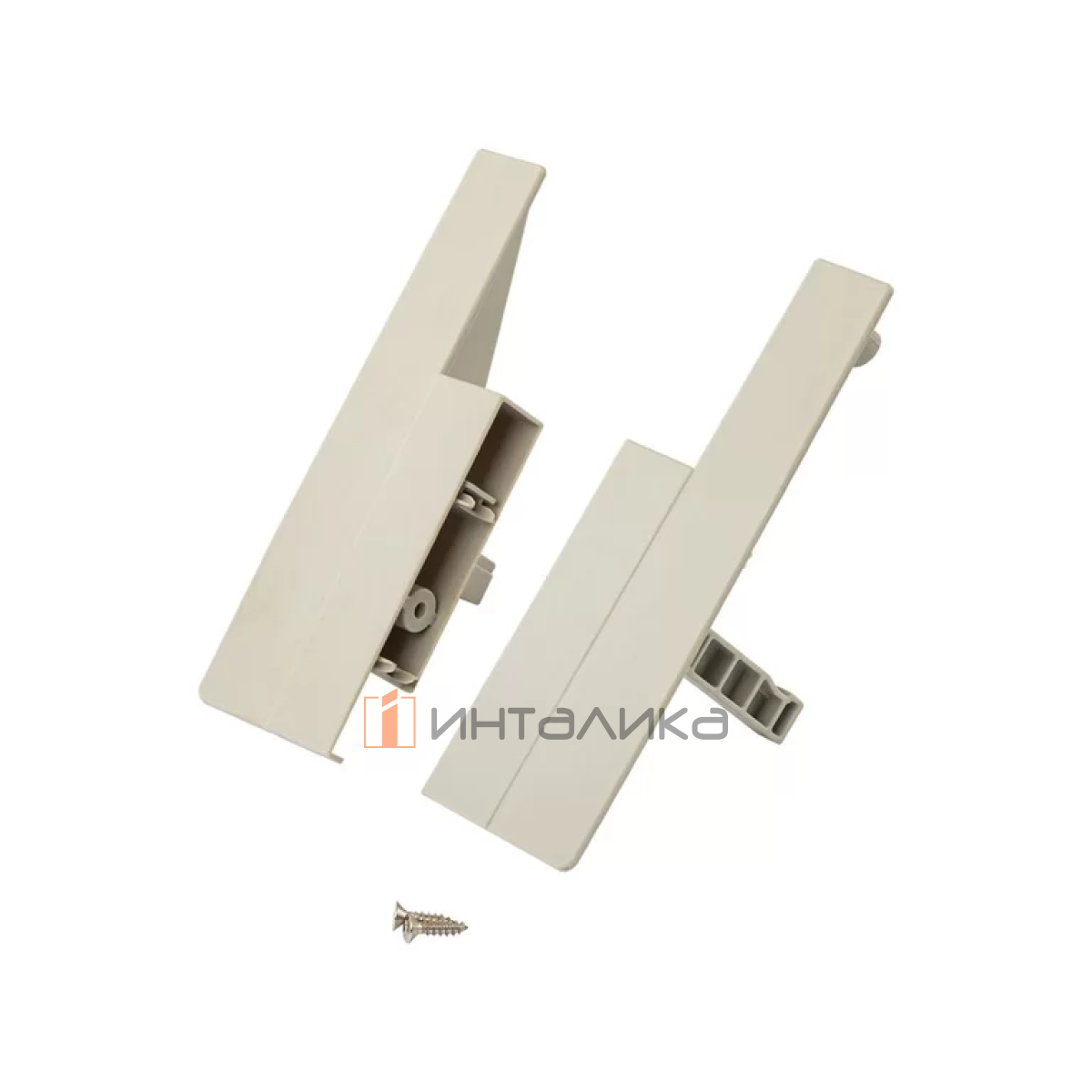 Комплект соединителей передней панели DTC для внутреннего ящика Dragon Box под 1 рейлинг, H135, серый