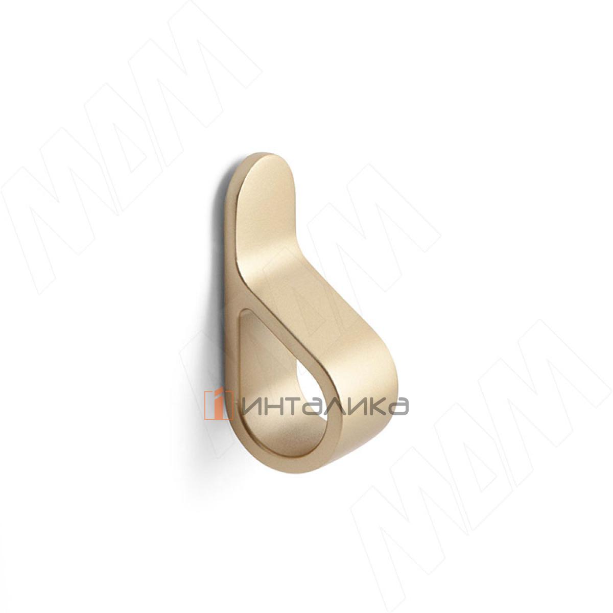 Ручка-кнопка золото матовое