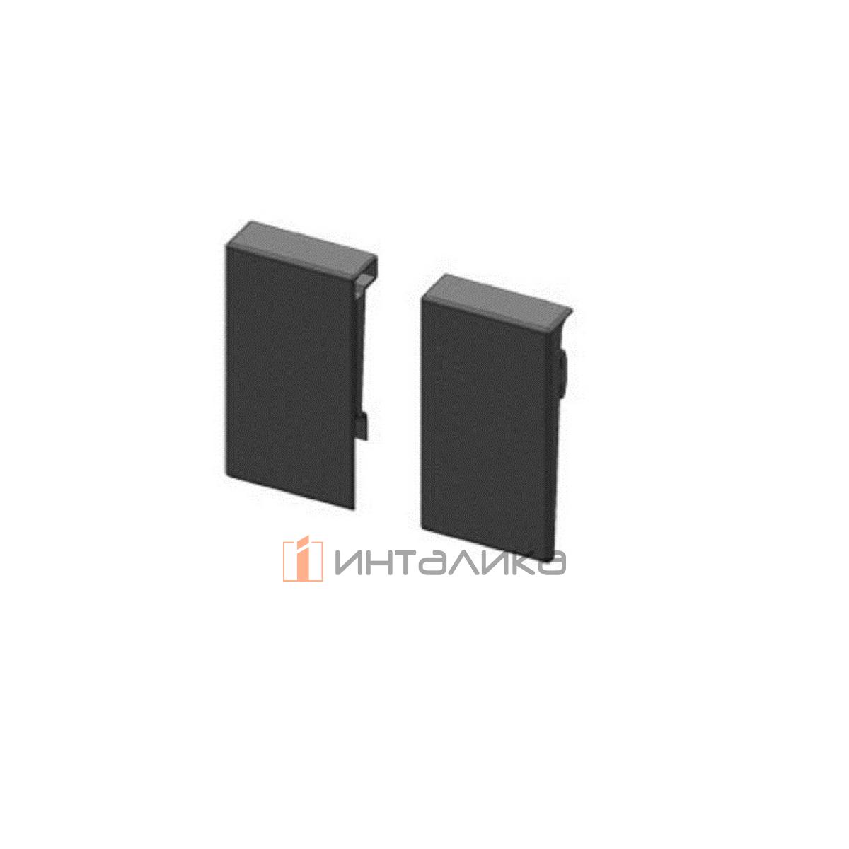 Комплект держателей передней панели SAMET Flowbox, H106, антрацит