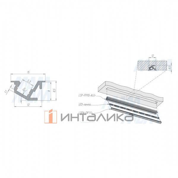 LSP-FM10-ALU-3000-WHM
