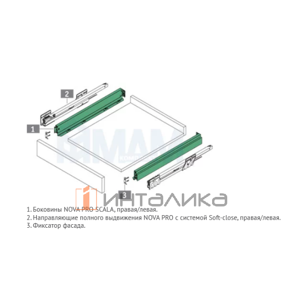 NPSC.L.040.500 (графит) SET