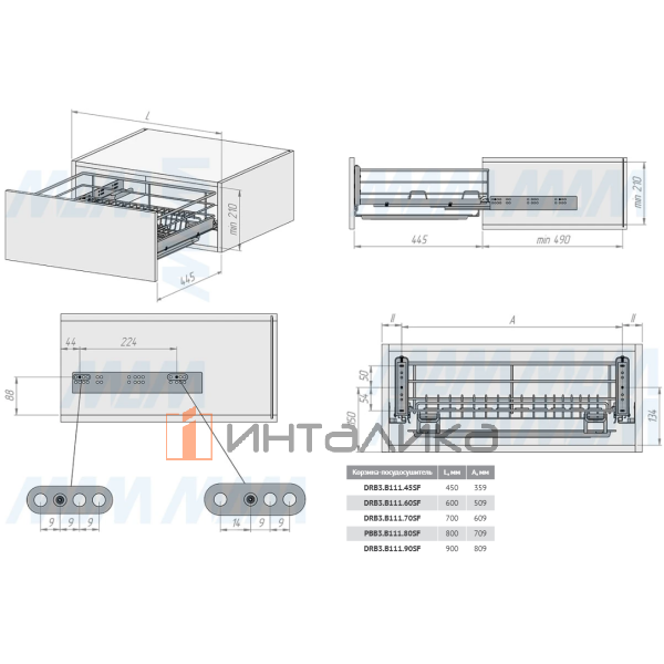 DRB3.B111.45SF.GR