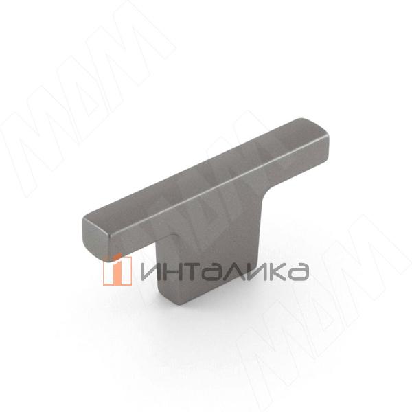 Ручка-кнопка 16мм, Timeless титан металлик / metal titanium