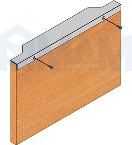 Установка профиль-ручки (артикул 25), чертеж 1